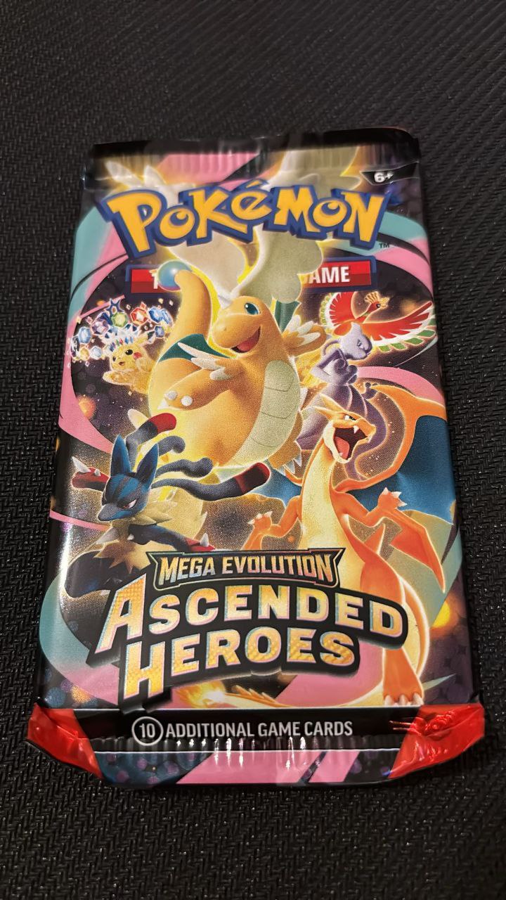 Pokémon TCG Mega Evolution: Ascended Heroes Booster Pack