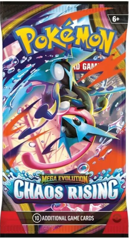 Pokémon TCG: Mega Evolution Chaos Rising Booster Pack