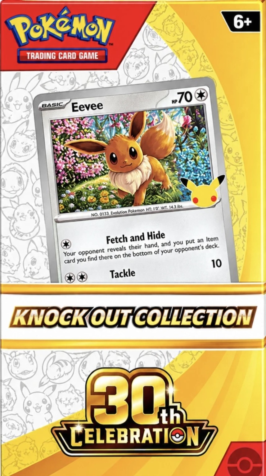 Pokémon TCG 30th Celebration Knock Out Collection Eevee